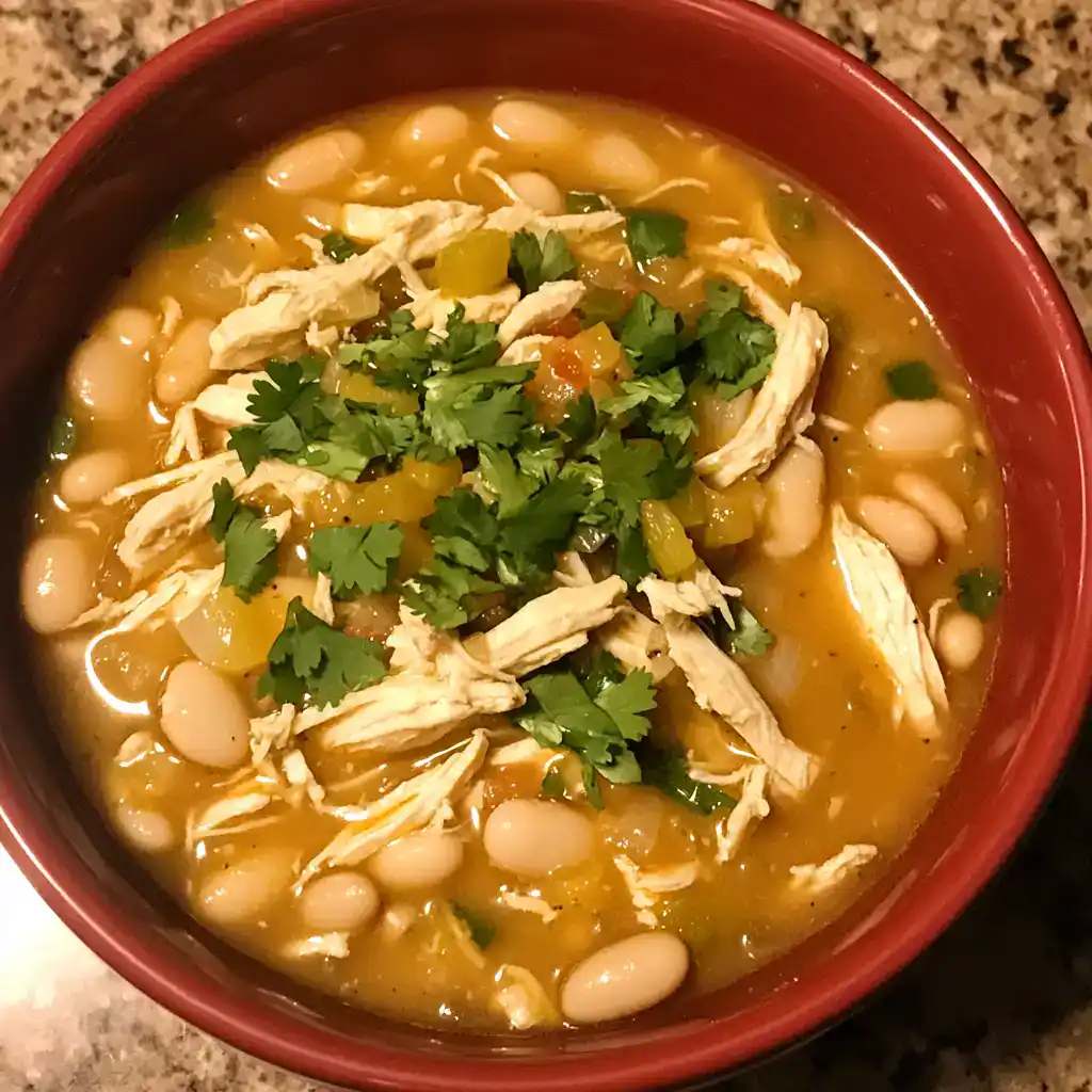 High-Protein White Chicken Chili Recipe