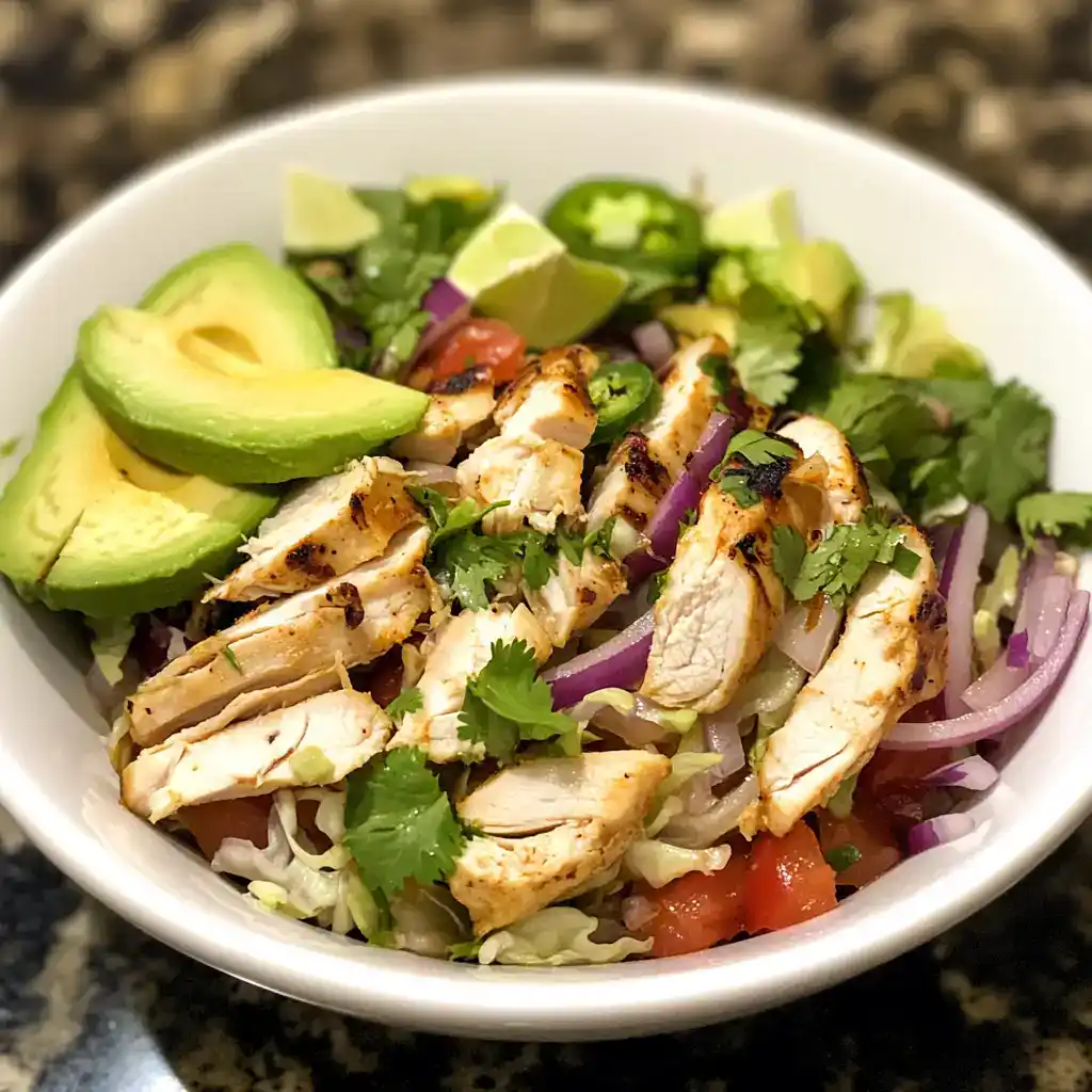 Grilled Chicken Pozole Salad Recipe